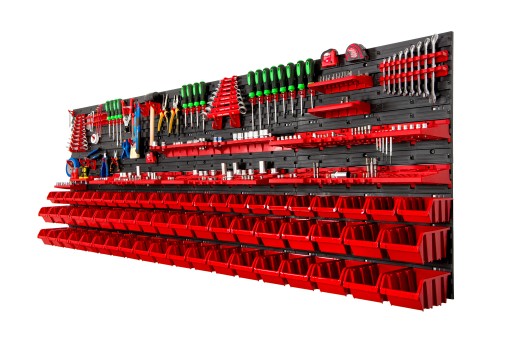 Настінна дошка з контейнерами 230x78 CM 61 CUP