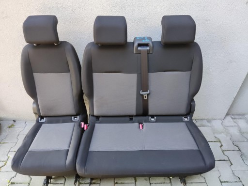 seat LAWKA seat 2 II row rear part PEUGEOT EXPERT CITROEN JUMPY III 2016-2023
