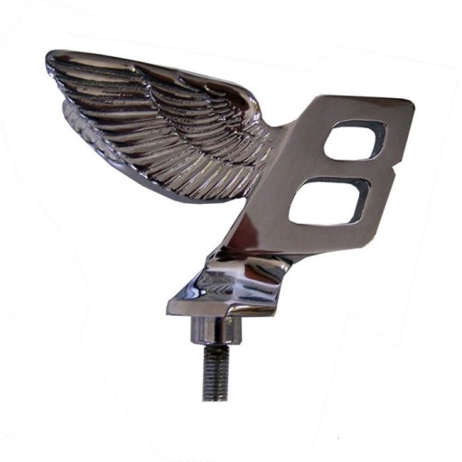 ЛІТАЮЧА ЕМБЛЕМА BENTLEY R ТИП RB6242U СРІБЛЯСТИЙ