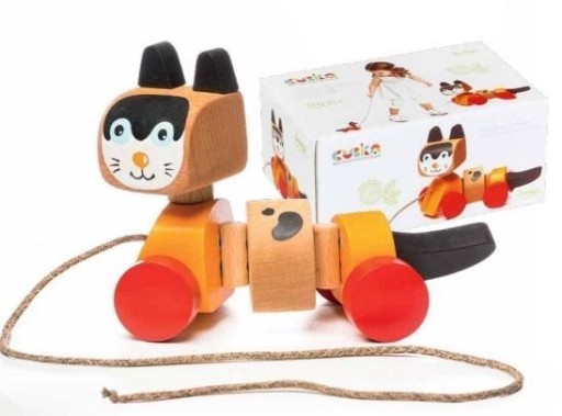 Cubika Pull Toy кошеня 18м+ Cubika