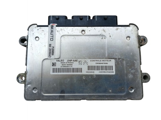 computer Motore CITROEN BERLINGO e LIFT (2002-2010) 1.4 8V 75KM 9664679080