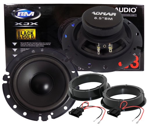 165 - BM сильные басовые колонки VW GOLF 4 PASSAT B5 FL