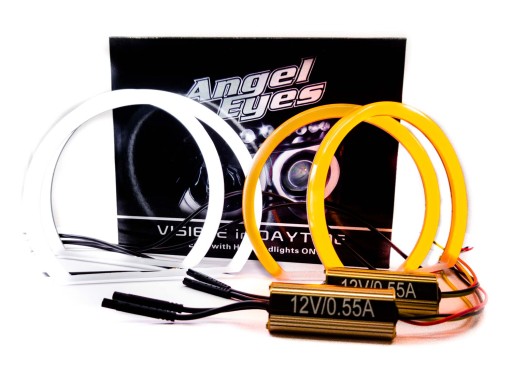 2in1 LED Cotton двойные кольца BMW E39 перед лифтом