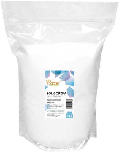 EPSOM KÚPACIA SOLI 3 kg - BATOM