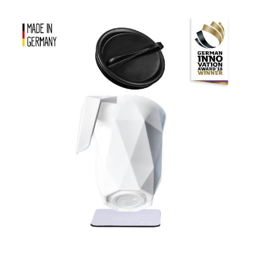 S030-1401-1 - МАГНІТНА КРУЖКА З РУЧКОЮ SILWA-GO WHITE