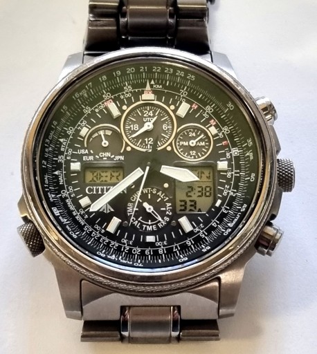 Zegarek Citizen Eco-Drive JY8020-52E tytanowy