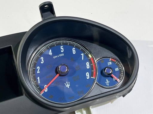 Kombiinstrument predkosciomierz Kombiinstrument Maserati GranTurismo 2008