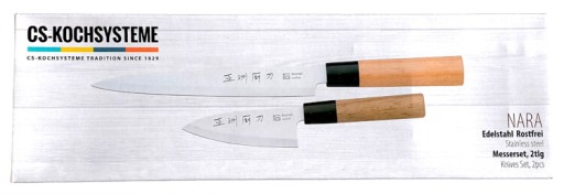 ZESTAW NOŻY - do SUSHI i SANTOKU - IDEALNY PREZENT