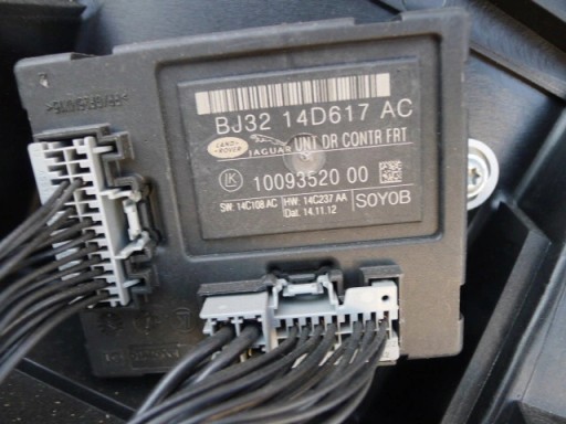 BJ32-14D617-AC - EVOQUE RANGE ROVER МОДУЛЬ УПРАВЛІННЯ ПЕРЕДНІМИ ДВЕРИМА