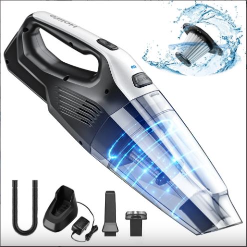 HOLIFE HM446A АККУМУЛЯТОРНЫЙ РУЧНОЙ ПЫЛЕСОС С АККУМУЛЯТОРОМ