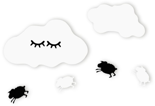 Хмари Баранчики. Дерев'яна настінна прикраса Adam Toys