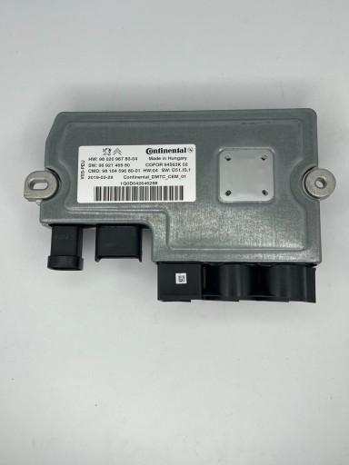 508 9801739380 - Модуль керування системою старт/стоп continental: citroen peugeot 9802096780