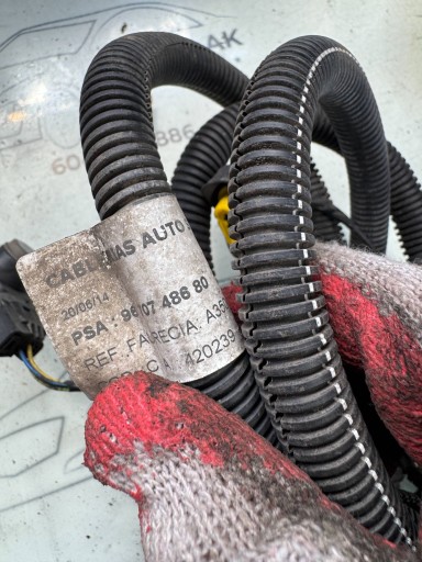 9670748680 - Peugeot 508 и жгут проводов переднего датчика парковки pdc