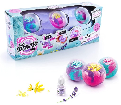 Набір для виготовлення подарункових бомбочок для ванни своїми руками