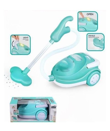 ПОБУТОВИЙ ПИЛОСОМ НА АКУМУЛЯТОРІ для дітей ПРИБИРАННЯ