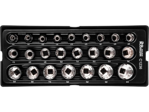 C1236 вставка кришки 1/2 ' 12-кутові 8-32мм 24 шт