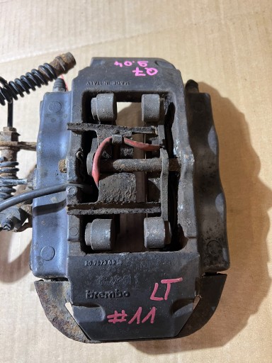 AUDI Q7 4L Bremssattel Bremse Sattel Brems- 330MM links heck hinten 4 TLOKOWY BREMBO