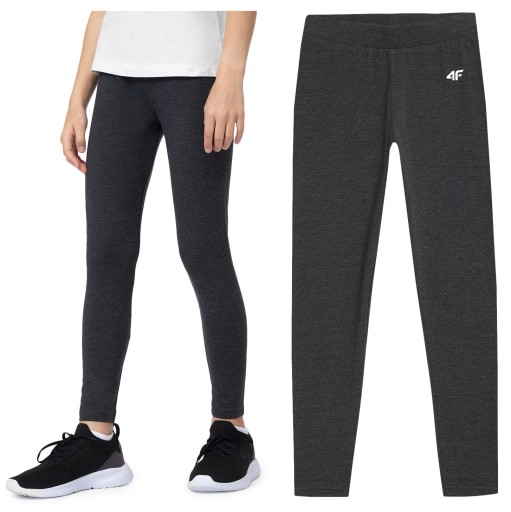 Легінси класичні 4F 4FJSS23TTIGF038-23M р. 128 сірі