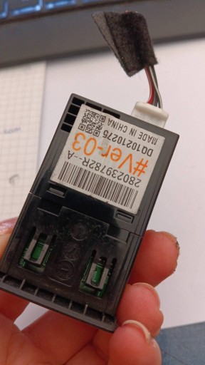 aljzat USB Dacia Duster II 280239782R