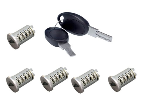 FW496-5 - Замок 5 вставок 2 ключа HSC Hobby system