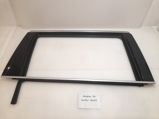 7N0843344 - SHARAN 7N СМУГА СКЛА ДВЕРІ ХРОМ УЩІЛЬНЮВАЧ ДВЕРІ