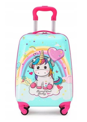 ДИТЯЧИЙ ДОРОЖНИЙ БАГАЖ ДИТЯЧИЙ ЧОМОДАН ЄДИНОРОГ
