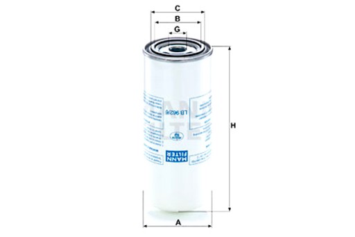 MANN-FILTER ФИЛЬТР ПРОВАЛКИ КАРТЕРА