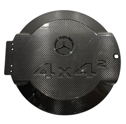 MERCEDES AMG W463 4X4 CARBON Couverture tablier moteur Roues de la roue de secours A4638982500