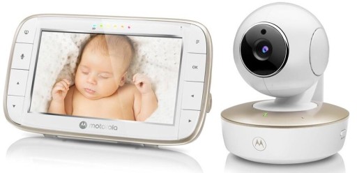 Радіоняня Motorola білого кольору