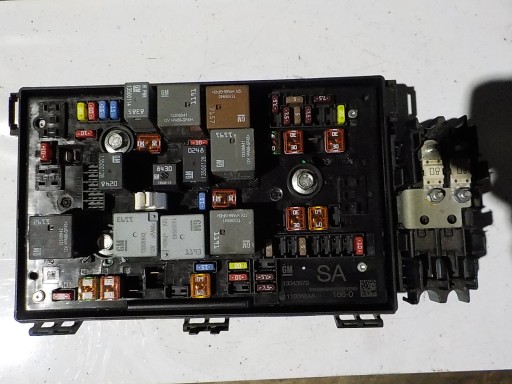 Модуль opel astra j bsi uch 13343979