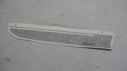 НАКЛЕЙКА НА БАМПЕР ЗАДНЯЯ ПРАВАЯ MERCEDES W204 COUPE AMG C63 НОВАЯ