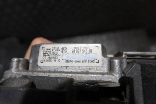 Модуль старт стоп citroen peugeot 9809754380