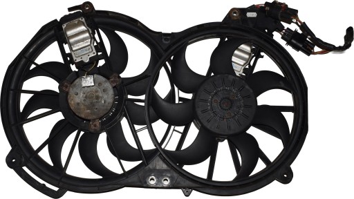 AUDI A6 C6 LIFT 3.0 TDI fans of radiators 4F0959455K 4F0959455J KOMPLET