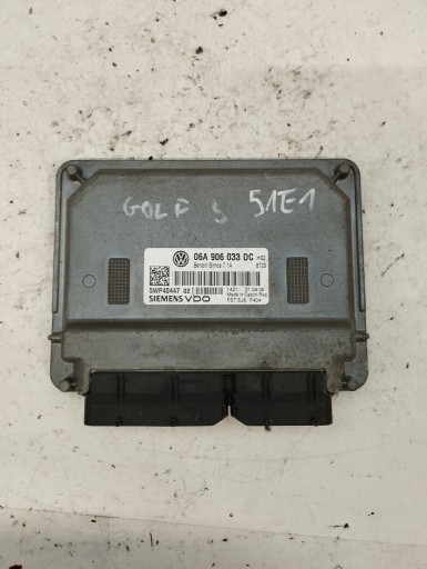 Компьютерный контроллер двигателя volkswagen golf plus 06a906033dc