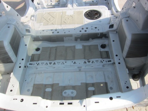 BMW X1 F48 rear part rear panel bodywork sump boot floor A300 ALPINWEISS