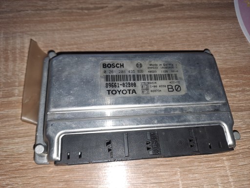Комп'ютерний контролер двигуна 89661-02b00 toyota corolla ix e12 1.4 vvt-i 04r