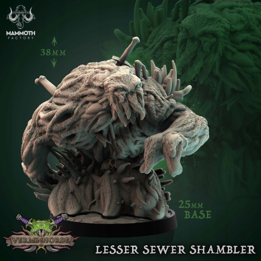 Lesser Sewer Shambler - Skaven - Mammoth Factory