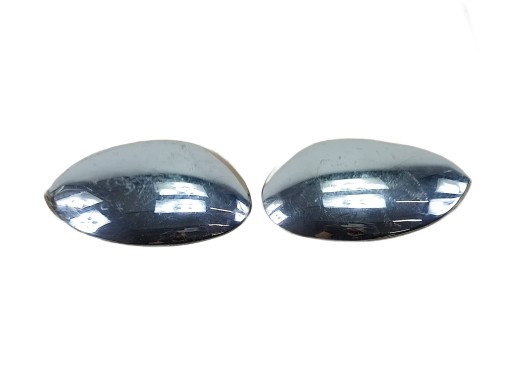 Copertura SPECCHIETTO RETROVISORE sinistra + Destro CHROM CITROEN C3 D&G 2002-2009