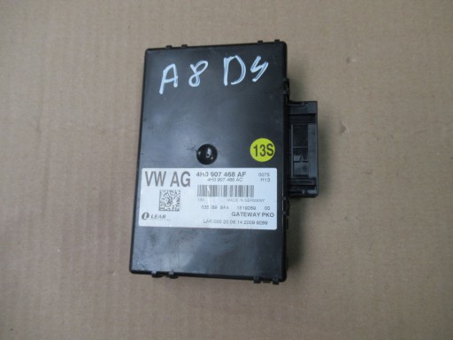 4H0907648AF - Audi a8 d4 модуль підйому шлюз контролер 4h0907468af