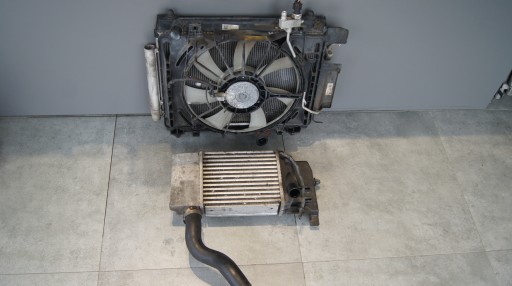 Радиатор toyota yaris iilift d4d комплект 2009+