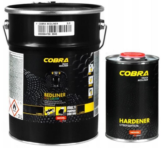 NOVOL Extreme-Cobra Truck Bedliner For Color 4L