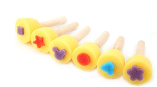 ВАЛИКИ ГУБЧКІ ДЛЯ МАЛЮВАННЯ ДІТЯЧІ