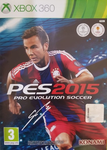 Pro Evolution Soccer 2015 XBOX 360