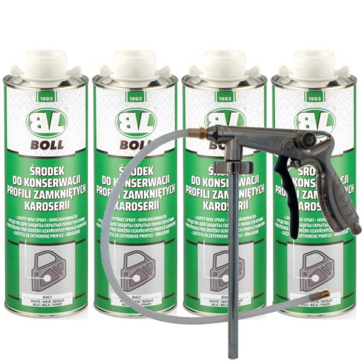 ОБСЛУЖИВАНИЕ БОЛЛА ЗАКРЫТЫХ ПРОФИЛЕЙ 4x1L ПИСТОЛЕТ