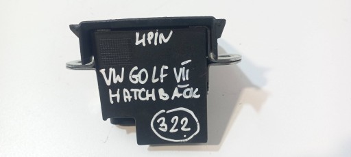 Volkswagen Golf VII lock of rear bonnet 5G6827505 (322)