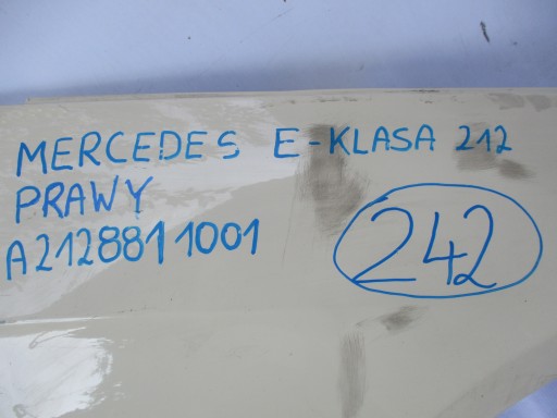fender right front Mercedes E- Klasa 212 A2128811001