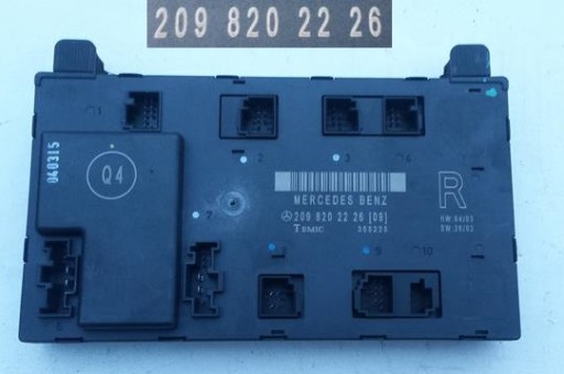 МОДУЛЬ ДВЕРІ ПРАВИЙ MERCEDES CLK W209 2098202226
