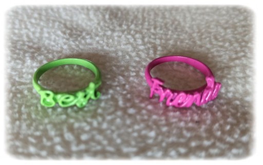 2 КІЛЬЦЯ BEST FRENDS ДЛЯ ДРУЗІВ
