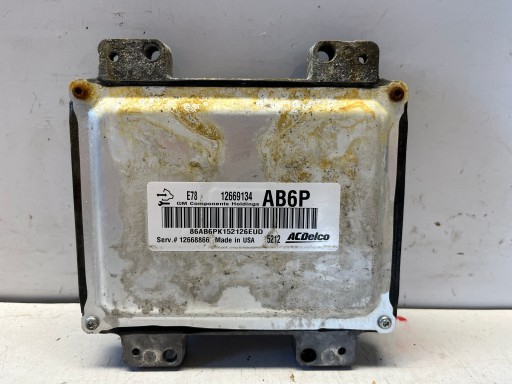 OPEL CORSA E Centralina computer ECU Motore 12669134 AB6P E78 1.4