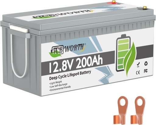 Акумулятор літій-залізо-фосфатний акумулятор 12.8v 200 ah lifepo4 bms